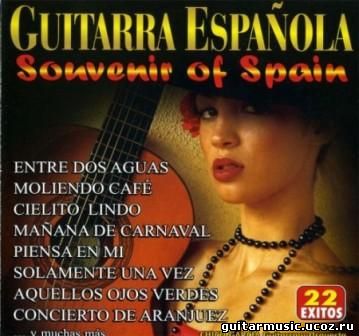 Guitarra Espanola. Souvenir of Spain